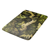 Nederlandse Art Nouveau Kikker in Boom Badmat (Gekanteld)