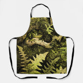 Nederlandse Art Nouveau Kikker in Boom Schort (Voorkant)