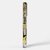 Nederlandse Art Nouveau Pauw en uilen Case-Mate iPhone Case (Achterkant / Rechts)