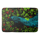 Nederlandse Art Nouveau Pauw en Vlinder Badmat (Voorkant)