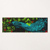 Nederlandse Art Nouveau Pauw en Vlinder Yogamat (Voorkant (horizontaal))