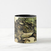 Nederlandse Art Nouveau Toad en Dogwood Mok (Midden)