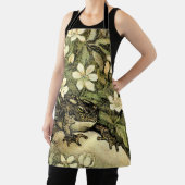 Nederlandse Art Nouveau Toad en Dogwood Schort (Insitu)