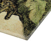 Nederlandse Art Nouveau Toad en Dogwood Snijplank (Hoek)