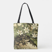 Nederlandse Art Nouveau Toad en Dogwood Tote Bag (Achterkant)