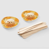 Nederlandse Baby Pannenkoek met Schattige Hondenij Handwaaier (Niet-gemonteerd)