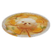 Nederlandse Baby Pannenkoek met Schattige Hondenij Snijplank (Hoek)