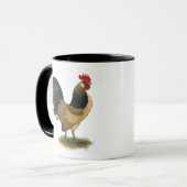Nederlandse bantam: Blauwe kwartels Mok (Voorkant links)