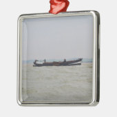 Nederlandse Barge Metalen Ornament (Links)