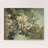 Nederlandse beeldende kunst stilleven bloemen en f legpuzzel (Horizontaal)