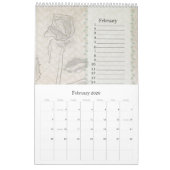 Nederlandse  bloemen voor Birthday Calendar Kalender (Feb 2026)