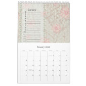 Nederlandse  bloemen voor Birthday Calendar Kalender (Jan 2026)