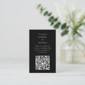  Nederlandse Bloemenbruiloft website QR Code Visitekaartje (Staand voorkant)