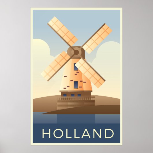 Nederlandse Briefkaarten Poster (Voorkant)