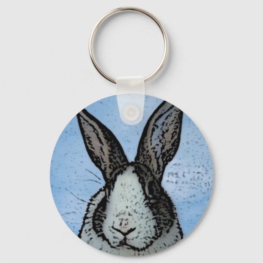 Nederlandse Bunny-Sleutelhanger Sleutelhanger (Voorkant)