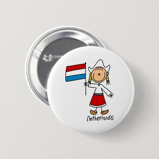 Nederlandse Button (Voorkant /achterkant)
