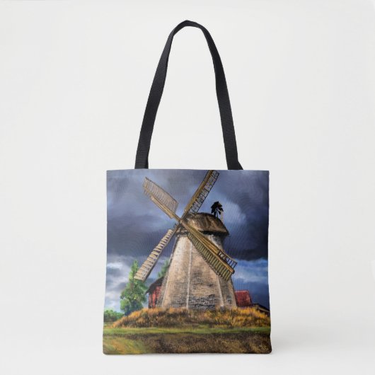 Nederlandse Canvas tas-schilderwerk Tote Bag (Voorkant)