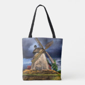 Nederlandse Canvas tas-schilderwerk Tote Bag (Achterkant)