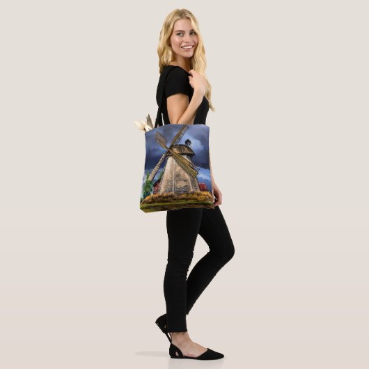 Nederlandse Canvas tas-schilderwerk Tote Bag (Op model)