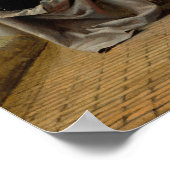 Nederlandse Courtyard - Pieter de Hooch Fine Art P Poster (Hoek)