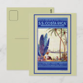 Nederlandse cruiseschip Costa Rica Briefkaart (Voorkant / Achterkant)