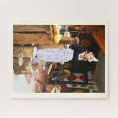 Nederlandse dame legpuzzel (Horizontaal)