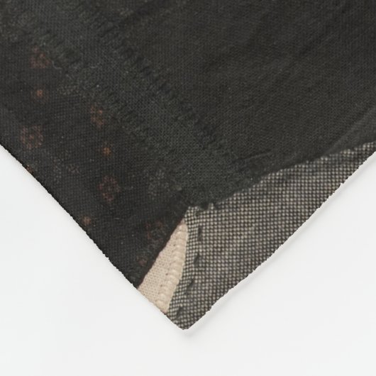 Nederlandse dames in traditionele kleding - vleekb fleece deken (Hoek)