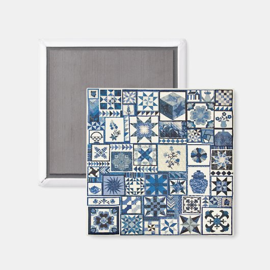 Nederlandse Delft Magneet (Voorkant / Achterkant)