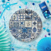 Nederlandse Delft Papieren Bordje (Feest)