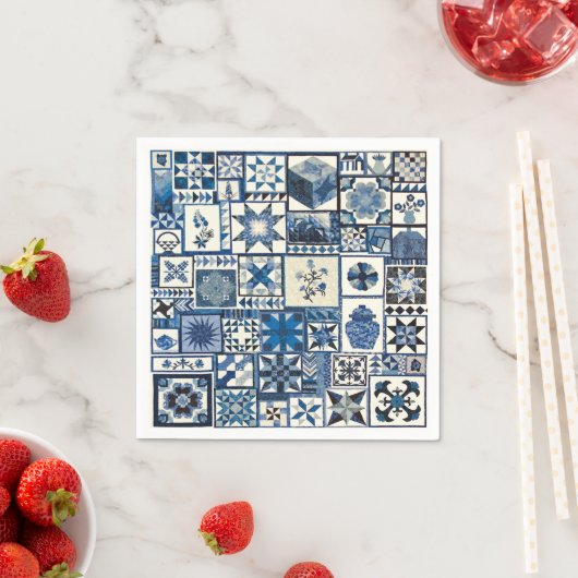 Nederlandse Delft Servetten (Insitu)