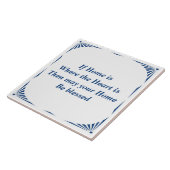 Nederlandse Delft stijl 1 van de Schrapping van de Tegeltje (Zijkant)