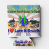 Nederlandse Dwergkonijn Blikjeskoeler (Achterkant)