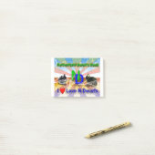 Nederlandse Dwergkonijn Post-it® Notes (Op bureau)