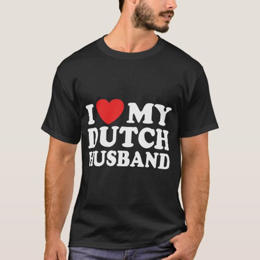 Nederlandse echtgenoot t-shirt (Voorkant)