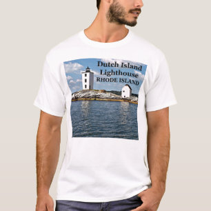 Nederlandse eilandvuurtoren, Rhode Island T-Shirt