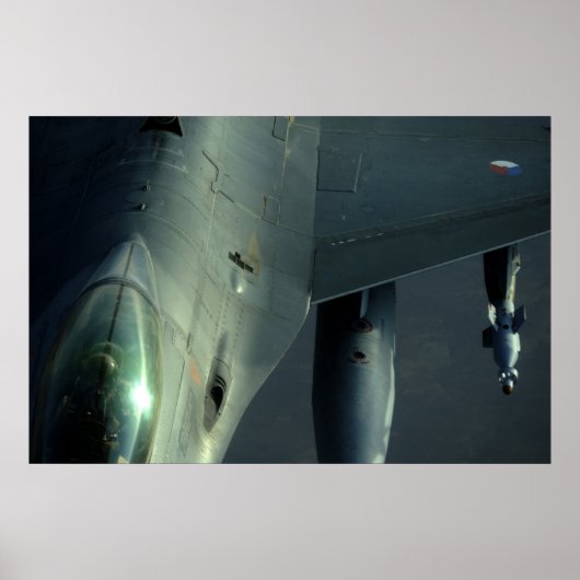 Nederlandse F-16 het Vechten Valk Poster (Voorkant)