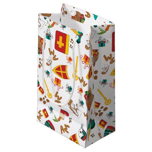 Nederlandse feestdag, Sinterklaas Celebration Desi Klein Cadeauzakje (Voorkant Gekanteld)