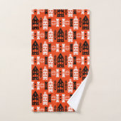Nederlandse Folk Art Print Bad Handdoek (Handdoek)