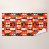 Nederlandse Folk Art Print Badhanddoek (Badhanddoek)