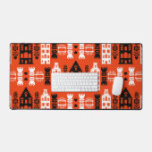Nederlandse Folk Art Print Bureaumat (Keyboard & Muis)