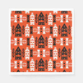 Nederlandse Folk Art Print Servet