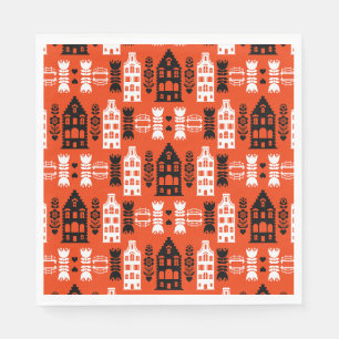 Nederlandse Folk Art Print Servet