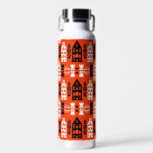 Nederlandse Folk Art Print Waterfles (Voorkant)