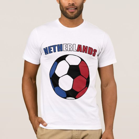 Nederlandse Footy (licht) T-shirt (Voorkant)