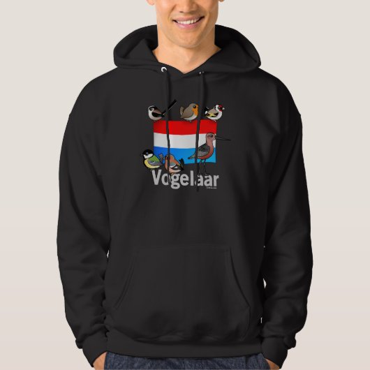 Nederlandse geboorte: Vogelaar Hoodie (Voorkant)