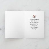 Nederlandse Geïnspireerde kerstkaart Kaart (Binnen)