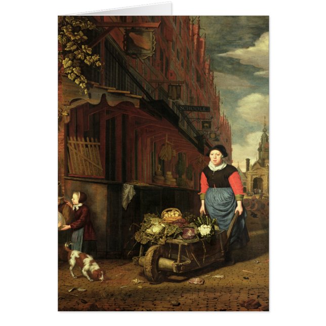 Nederlandse genre Scene, 1668 (Voorkant)