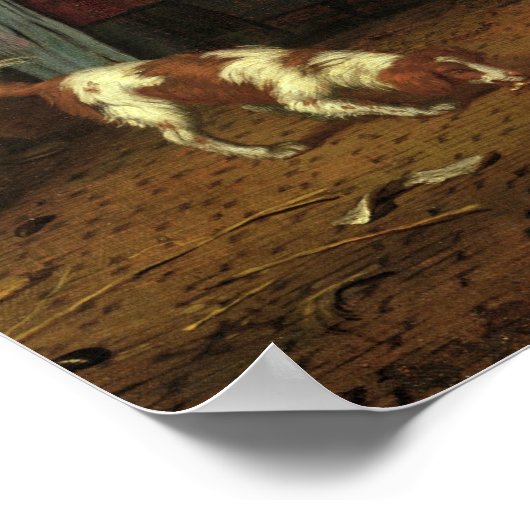 Nederlandse genre Scene, 1668 Poster (Hoek)