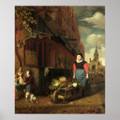 Nederlandse genre Scene, 1668 Poster (Voorkant)