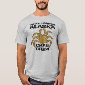 NEDERLANDSE HARBOR ALASKA CRAB BEMANNING T-SHIRT (Voorkant)